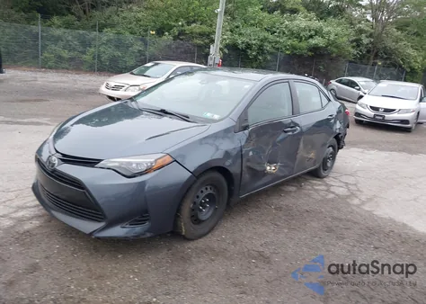 2017 Toyota Corolla Le from USA, damaged, VIN 2T1BURHE6HC938586